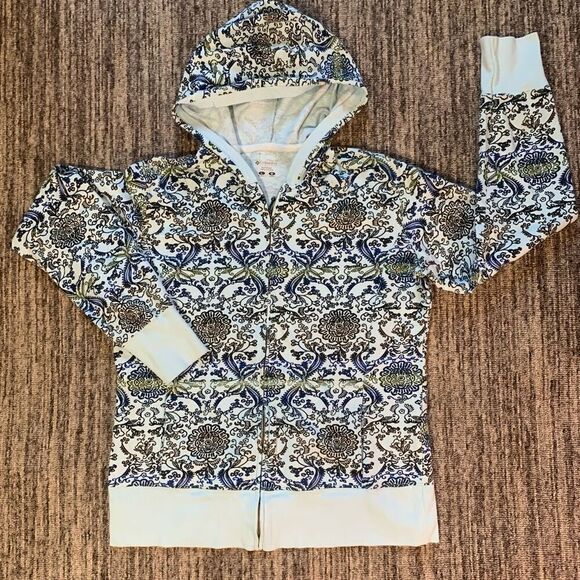 Columbia Girls Size Large‎ Full Zip Hoodie Jacket Multicolor Printed - Picture 1 of 7
